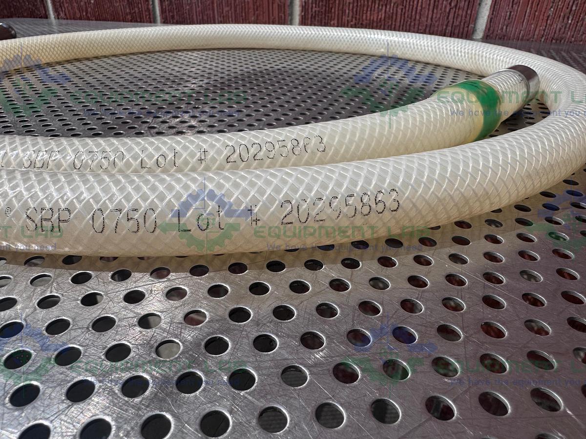 Used Saint Gobain 20295863 SBP 0750 Pure Fit 96" Hose w/ 3/4" Sanitary Fitting