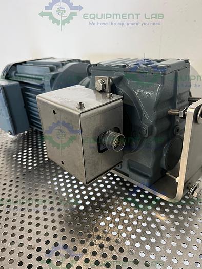 Used SEW EuroDrive  SA47DRE90L4/TF Gear Motor 3 HP, 1745/189 r/min