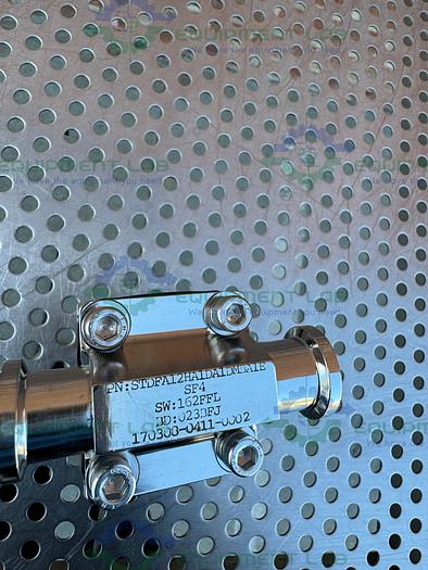 Used Aqua Seal 6155535 Diaphragm Valve w/ 3/4" Sanitary Fitting