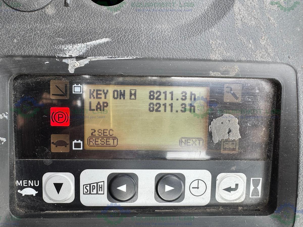 Used Toyota 8FBCU25 Electric Forklift  5000 lbs Capacity 4 Stage Mast w/ Charger