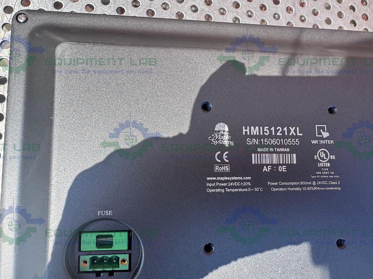 Used Maple Systems HMI5121XL  Operator Interface Advanced HMI Series