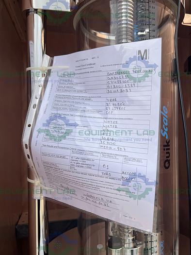 *New* Millipore  QuikScale 200/550 Chromatography Column 17 Liter  Cat # GA201711