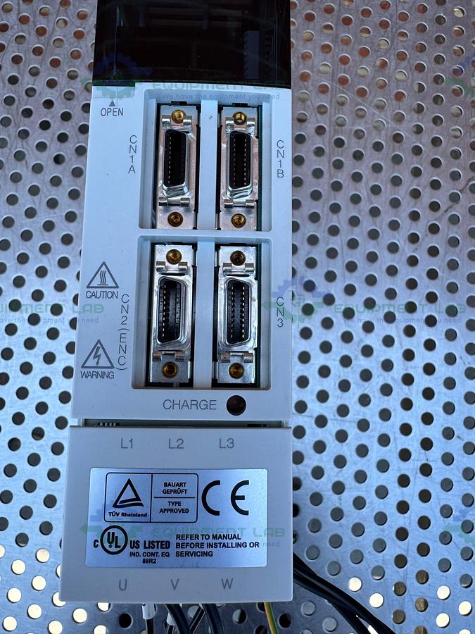 Used Mitsubishi MR-J2S-10A AC Servo Drive 100W, 170V 0-360HZ 1.1A Output