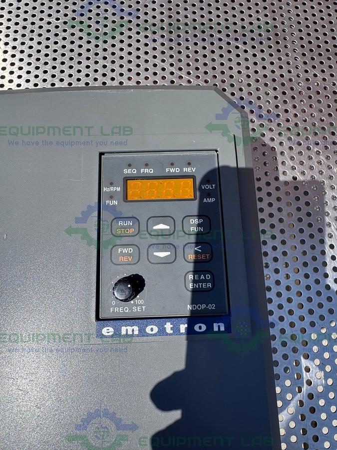 Used Emotron CF40-026 DigiFlux Frequency Inverter 0-400 Hz, 3x0-400 V