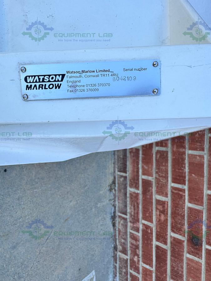 Used Watson Marlow 840RG Sanitary Peristaltic Metering and Transfer Pump w/ 3 HP Pump
