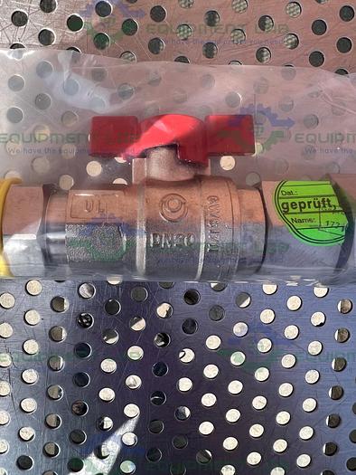 Chemglass CG-1969-M-26 M30 Stainless Steel Ball Valve Male to Female