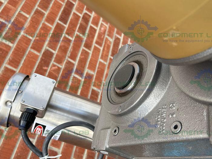 Used Paul Mueller  47-59 Liter Stainless Steel Jacketed Mixing Tank w/Scrape Agitation