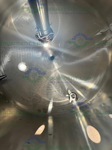 Used DCI 400 Liter Stainless Steel Jacketed Reactor Mixing Tank  45 PSI