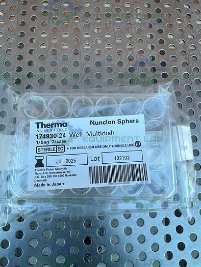 Case of 7 - Thermo  174930 Nunclon Sphera Well Multidish