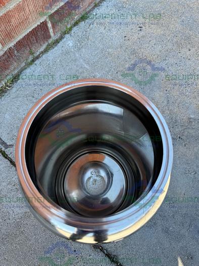 Used Eagle Stainless  BTB21 10 Liter Stainless Steel Bottle w/ 3 ITT Valves