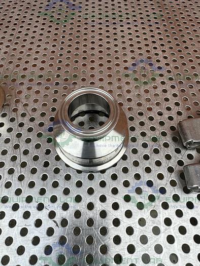 Used Pick Heaters  Stainless Steel Check Valve w/ 1.5" Sanitary Fitting