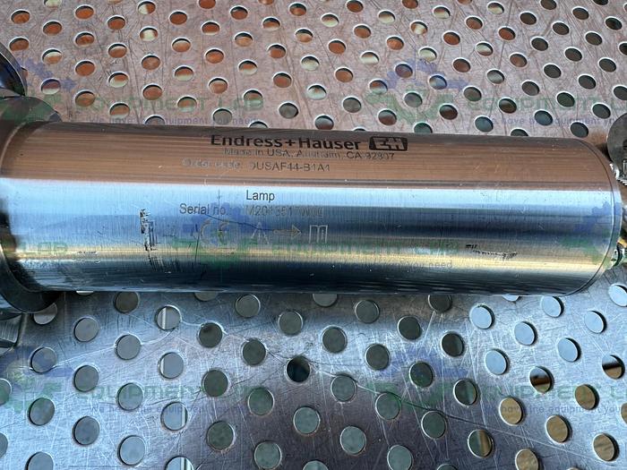 Used Endress+Hauser  OUSAF44-B1A1 UV Absorption Sensor w/OUA260-AA1E07B1A3A Photometer