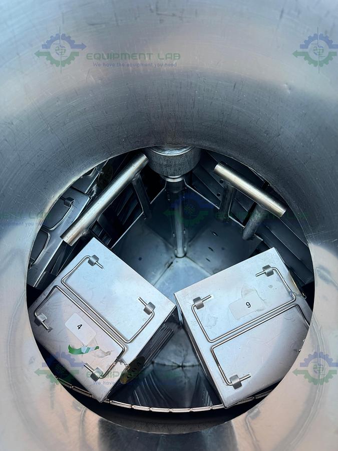 Used CHART MVE XLC 810 HE-F Liquid Nitrogen Cryogenic Storage Tank w/ TEC 3000