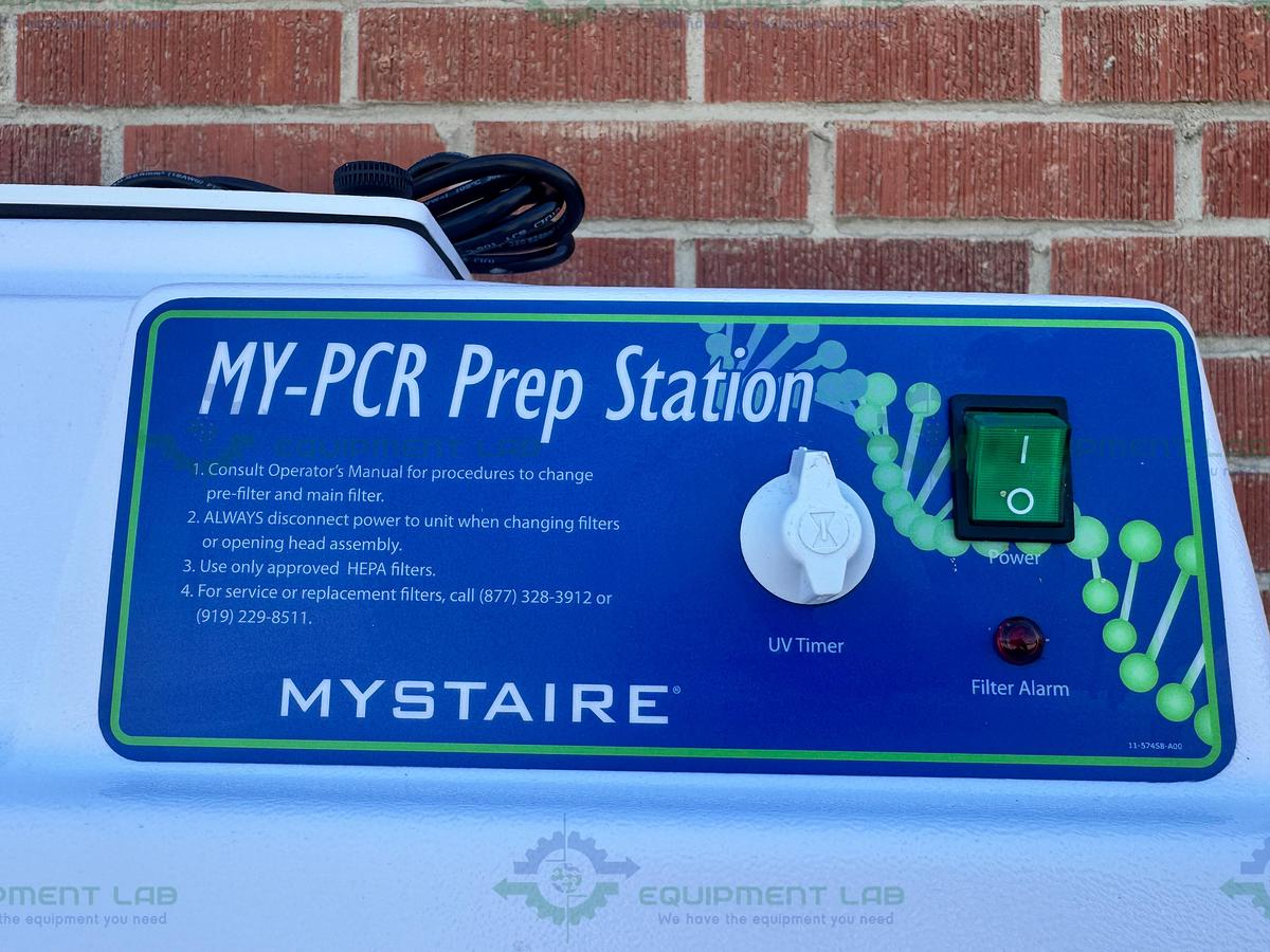 Used Mystaire MY-PCR32 PCR Prep Lab Station Laminar Flow Hood 32" Clean Air