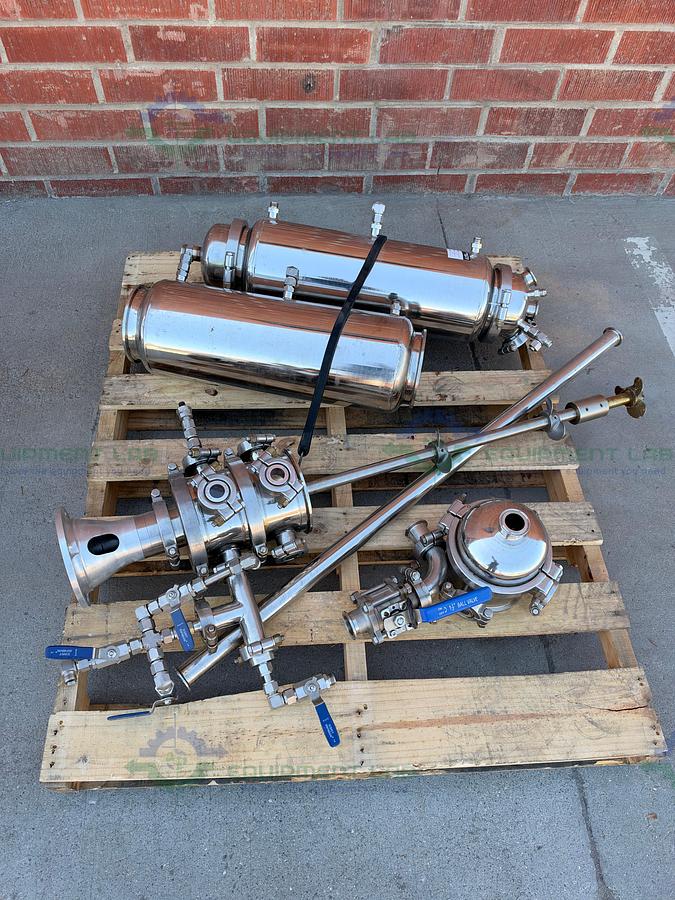 for parts or not working Xtractor Depot Stainless Steel Jacketed Extraction / Processing System w/ Stand