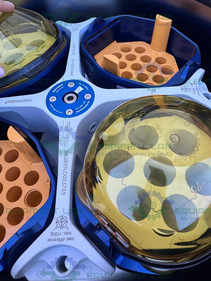 Used Eppendorf 5910Ri Refrigerated Centrifuge w/ S-4X Universal Rotor 4500 RPM