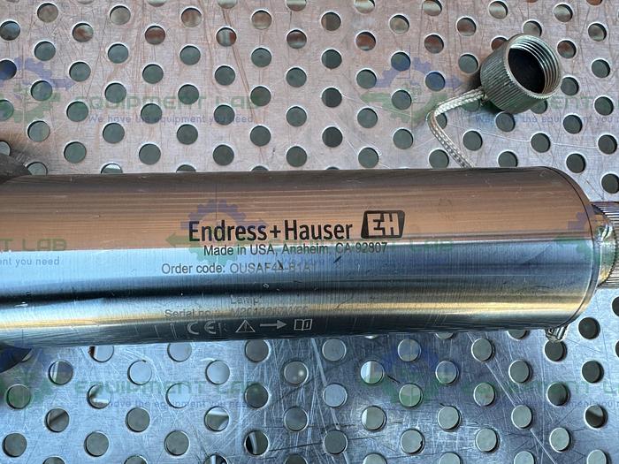 Used Endress+Hauser OUSAF44-B1A1 UV Absorption Sensor w/OUA260-AA1E07B1A3A Photometer