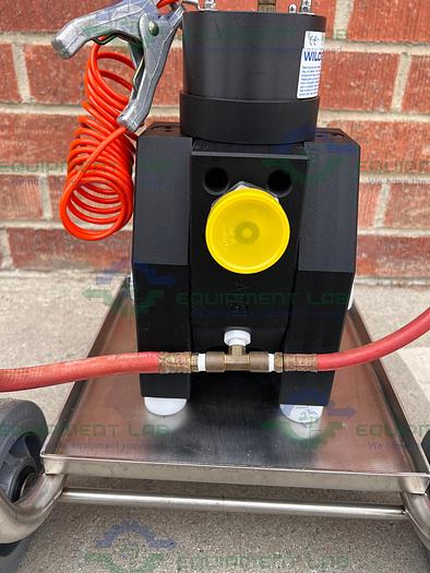 Used Wilden Diaphragm Pump 100 PSIG w/ Cart