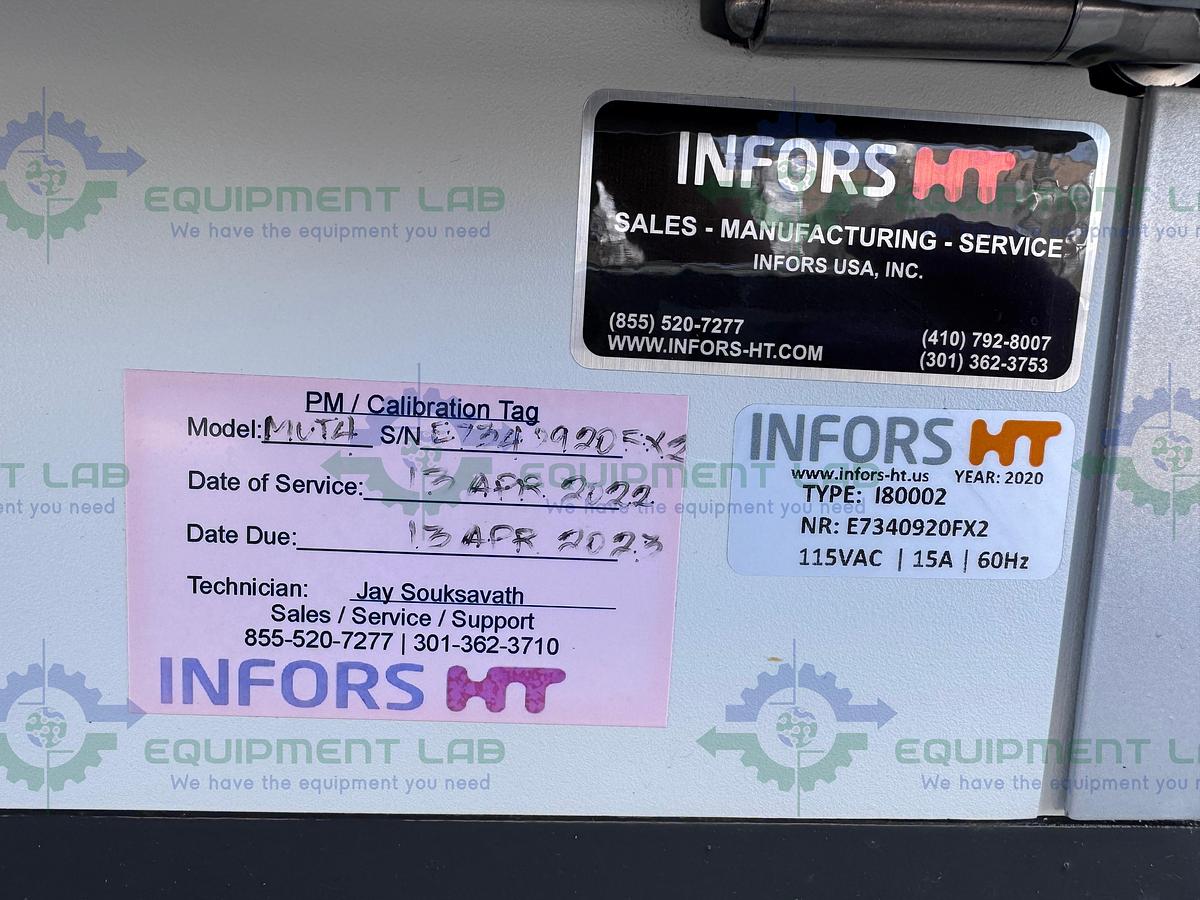 Used Infors HT Multitron I80002 Incubator Shaker 65°C w/ CO2 & Humidity, MFG 20