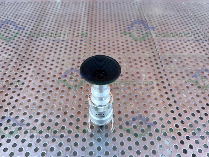 Used Beta Precision Industries  Peak Stand Microscope 50x w/ Electronic Ruler 80"