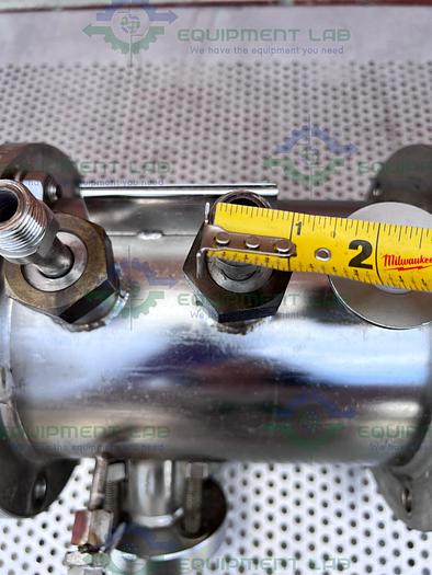 Used Finn-Aqua  Stainless Steel Jacketed Heat Exchanger 9" x 80"