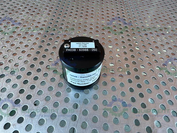 Used Optek / Danulat 1442-0025-0202-33 Calibration Filter UV-L180, 1.80 AU