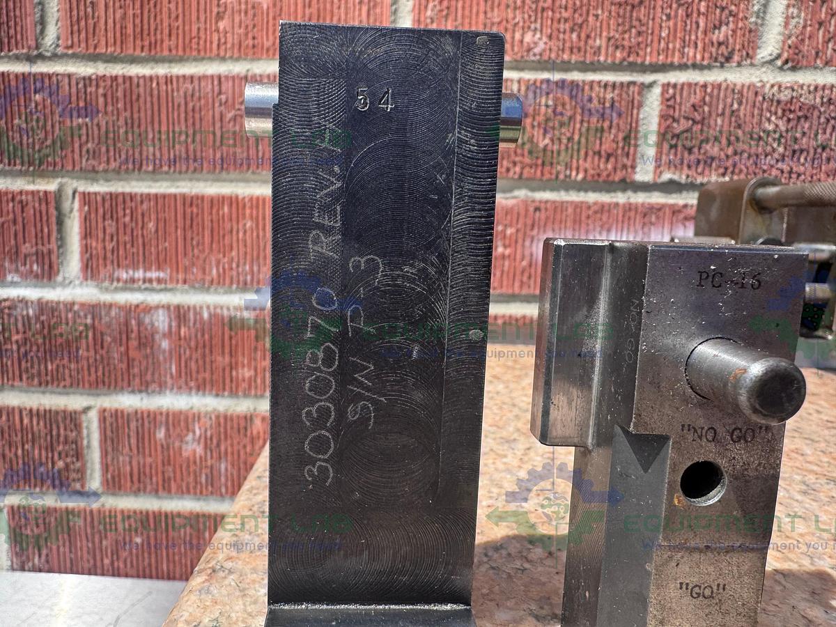 Used Starrett Grade B Toolroom Granite 24"x36"x6" w/ Compression Tester, Meteorology