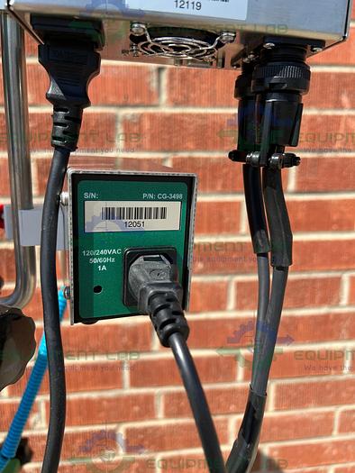 Used Chemglass  10 Liter Jacketed Glass Reactor w/ Chemglass Digital Overhead Stirrer