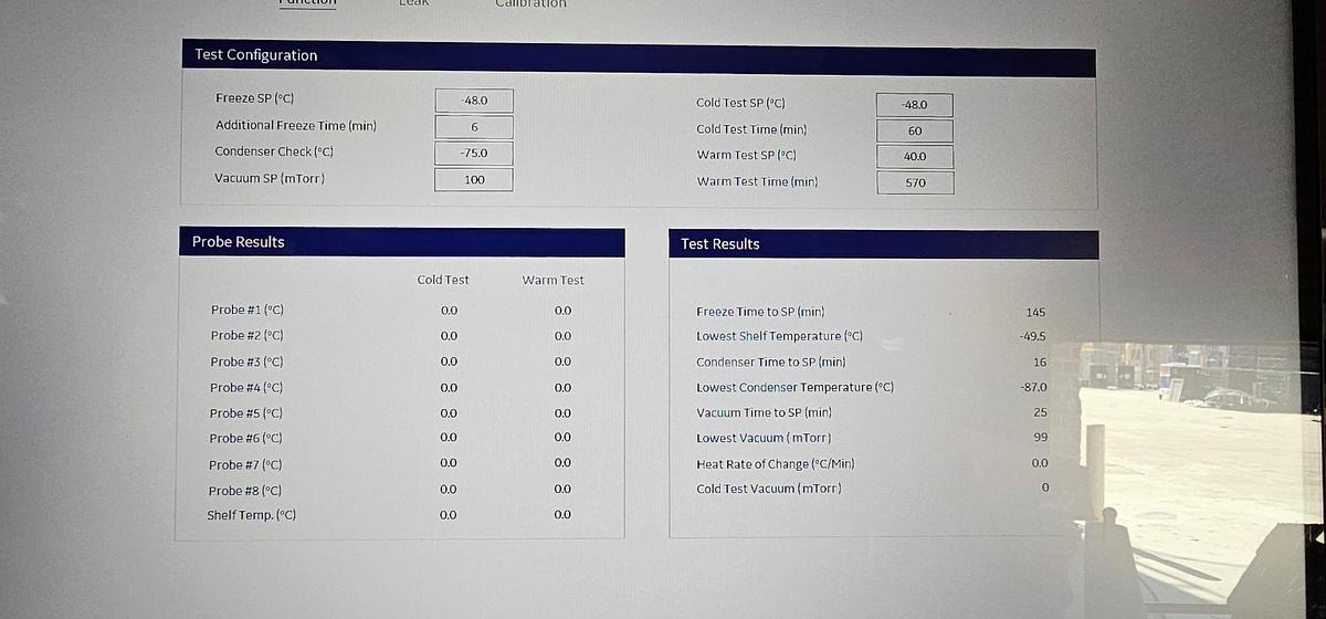 Used SP Scientific 35L Ultra EL-85 Virtis Lyophilizer / with Stoppering. MFG 2020