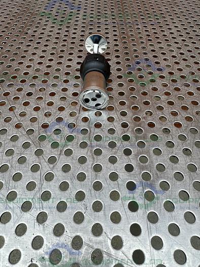 Used Lot of 3 - Fluid Line In Line Diaphragm Valve w/ 1/4" Sanitary Fitting