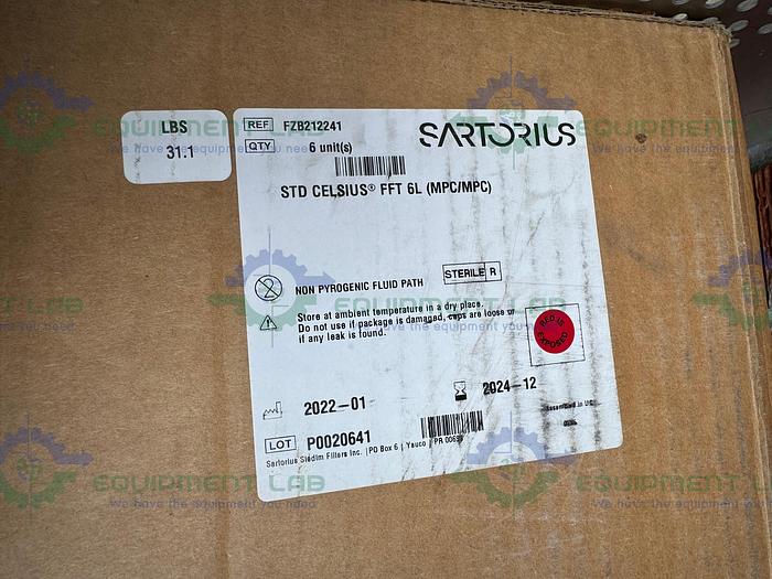 Used Box of 4 - Sartorius FZB212241 STD Celsius FFT 6L MPC/MPC