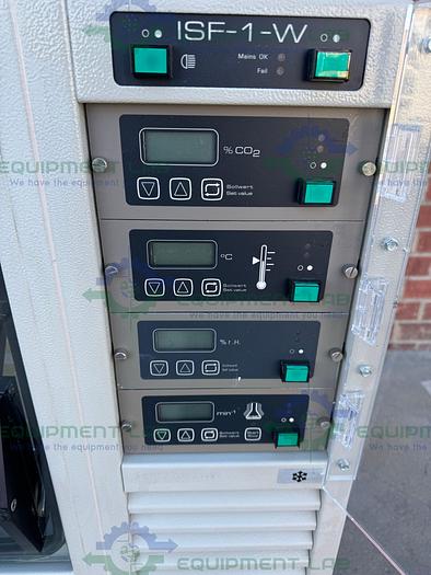 Used Kuhner ISK-1-W Refrigerated Incubator Shaker Humidity w/ Incubator Shaker 60°C