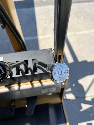 Used Caterpillar 5000# Electric Sit Down Forklift M50BLP / 495R Cushion Tires 120"