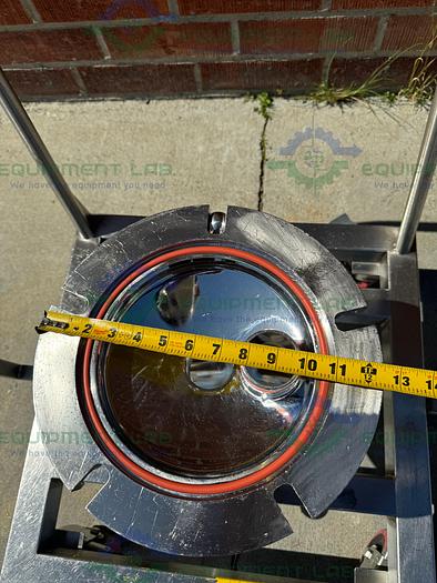 Used Millipore Stainless Steel Cartridge Filter Housing 8" Diameter x 31" Height