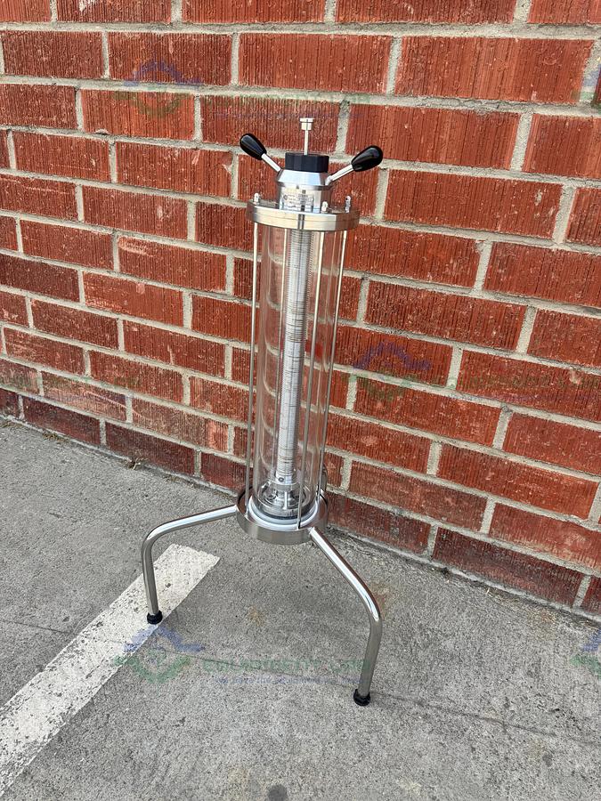 Used Cytiva / GE / Pharmacia BPG 100 / 500 Chromatography Column 4L