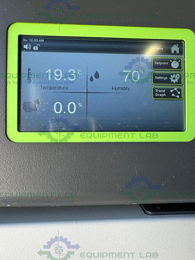 Used Caron 7401-33-1 CO2 Reach In Incubator 115V, 30 Cu. Ft.,  60°C, 33 Cu, Ft.