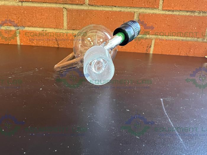 Used Chemglass CG-1714-06 1000mL Addition Funnel, Graduated, 24/40 Joint, PTFE Valve