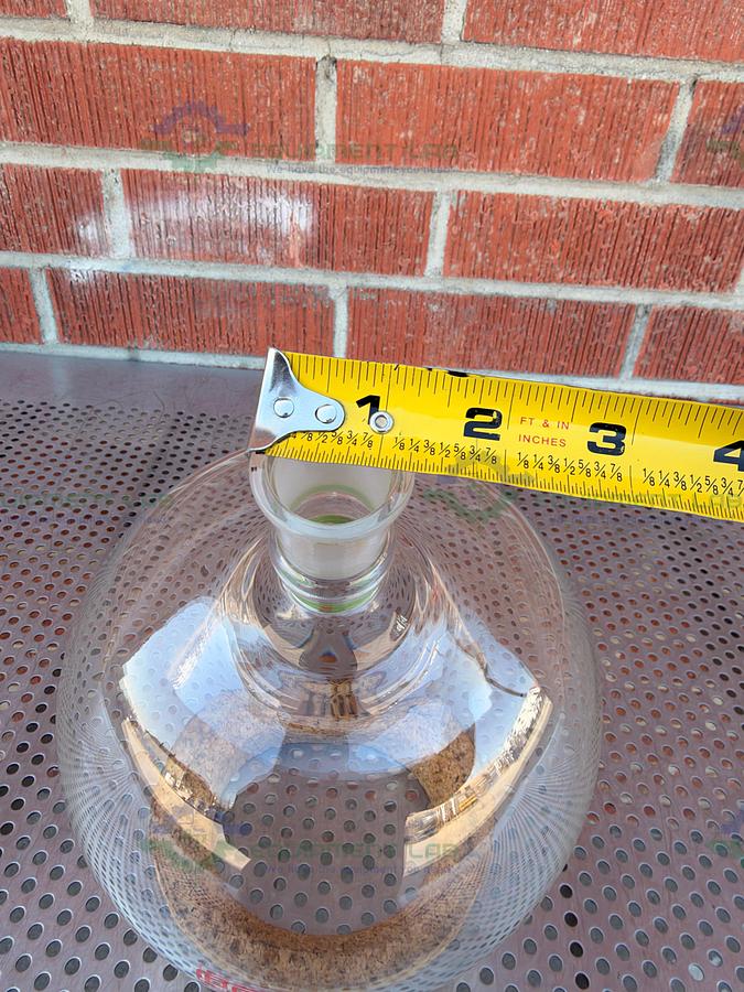 Used Pope Scientific 5000 mL Single Neck Round Bottom Flask
