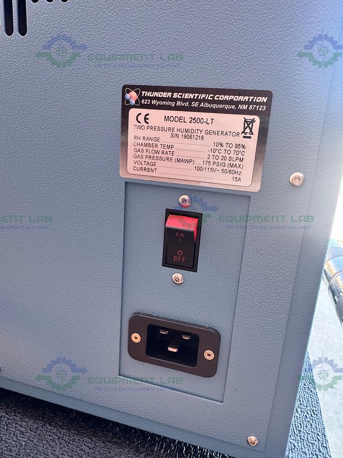 Used Thunder Scientific 2500 LT Humidity Generator -10 - 70ºC, RH 10% - 95%