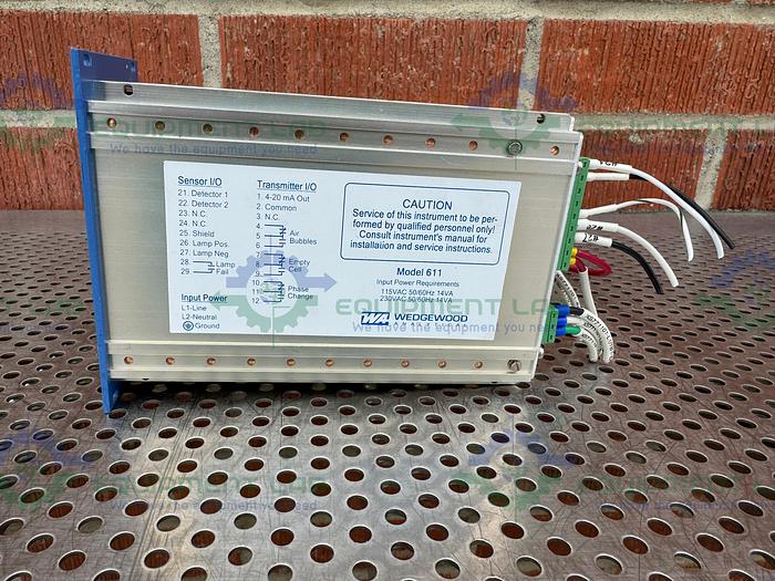 Used Wedgewood Analytical / Endress + Hauser  OUM611 - 2AA1 Bubble Detector