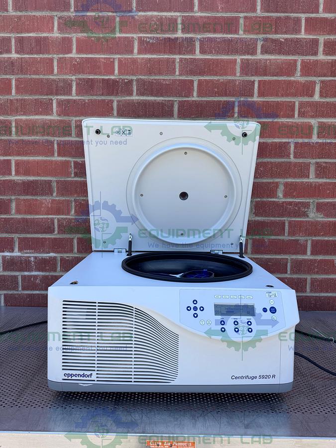 Used Eppendorf 5920 R Refrigerated Centrifuge w/ S-4X Universal Rotor 4500 RPM