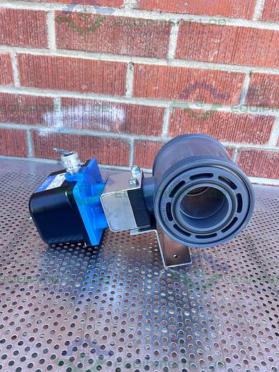 Used Hayward Controls  EVR6 D Solenoid Valve 115 V w/ Hayward 3" True Union Ball Valve