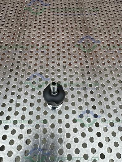 Used Lot of 3 - Fluid Line  In Line Diaphragm Valve w/ 1/4" Sanitary to Hose Fitting