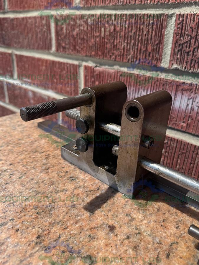 Used Starrett Grade B Toolroom Granite 24"x36"x6" w/ Compression Tester, Meteorology