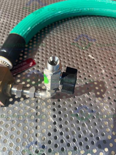 Used Huber Insulated Flexible Chiller Hose 38" w/ 1.5" Beaded Fitting