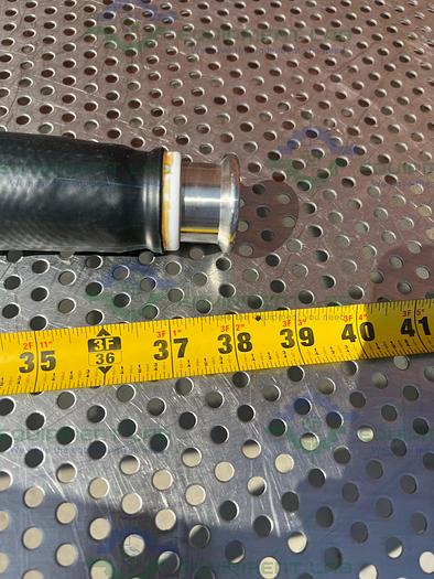 Used Huber Insulated Flexible Chiller Hose 38" w/ 1.5" Beaded Fitting