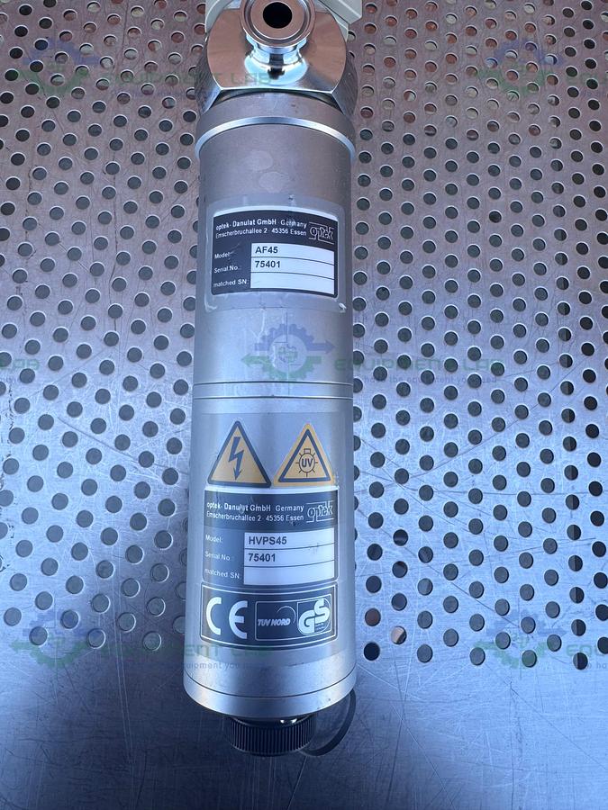 Used Optek AF45 Wavelength UV Absorption Sensor w/ 1/2" Sanitary Fitting