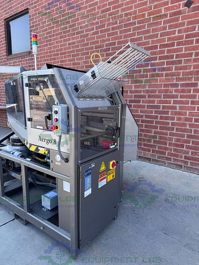 Used Alloy Brands AERGO 8 Rotary Blister Vacuum Sealer Machine  45 CFM, 20 CPM