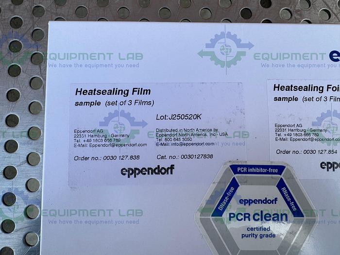 33 Pieces of - Eppendorf  0030127838 Heatsealing Film / Foil PCR Clean