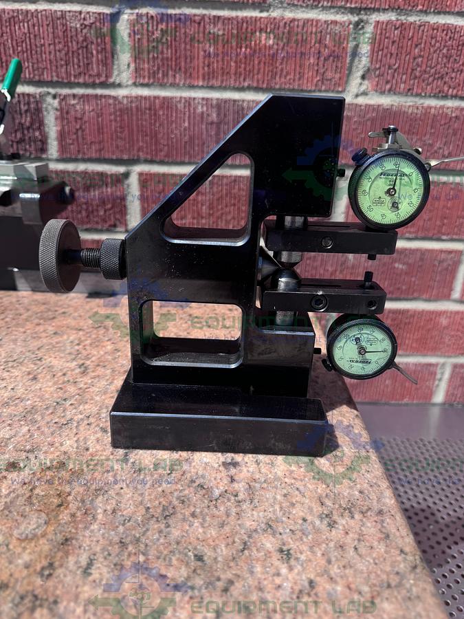 Used Starrett Grade B Toolroom Granite 24"x36"x6" w/ Compression Tester, Meteorology